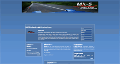 Desktop Screenshot of mx5ireland.com