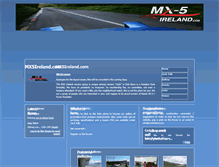 Tablet Screenshot of mx5ireland.com